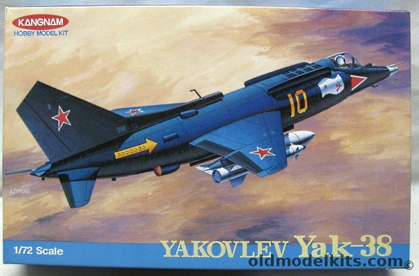 Kangnam 1/72 Yak-38 Forger, 7122 plastic model kit